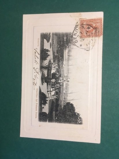 Cartolina Genova - Giardino Del Palazzo Doria - 1910