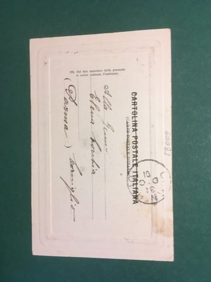 Cartolina Genova - Giardino Del Palazzo Doria - 1910