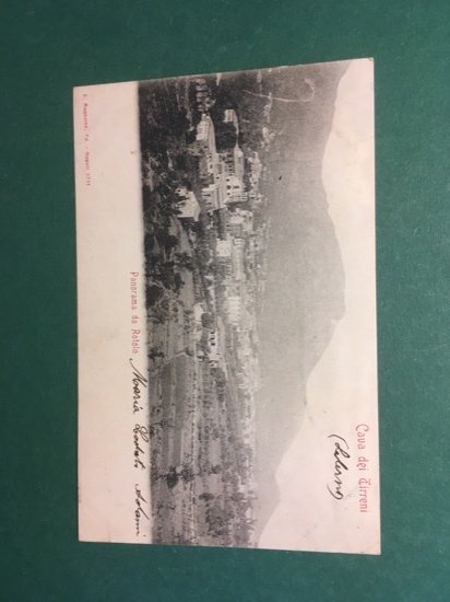 Cartolina Cava Dei Tirreni - Panorama Da Rotolo - 1901