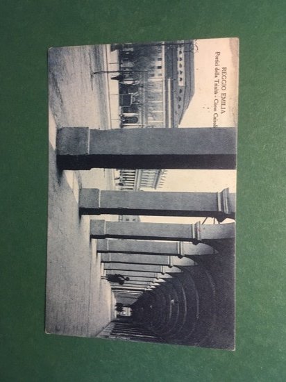 Cartolina Reggio Emilia - Portici Della Trinità - Corso Cairoli …