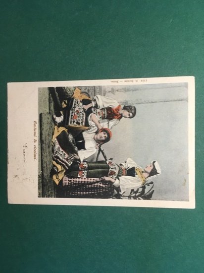 Cartolina Costumi Di Ciociari - 1927
