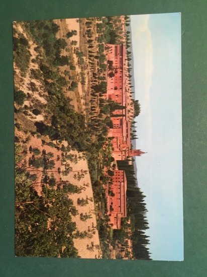 Cartolina Monte Oliveto Maggiore - Veduta Generale Dell'abbazia - 1973
