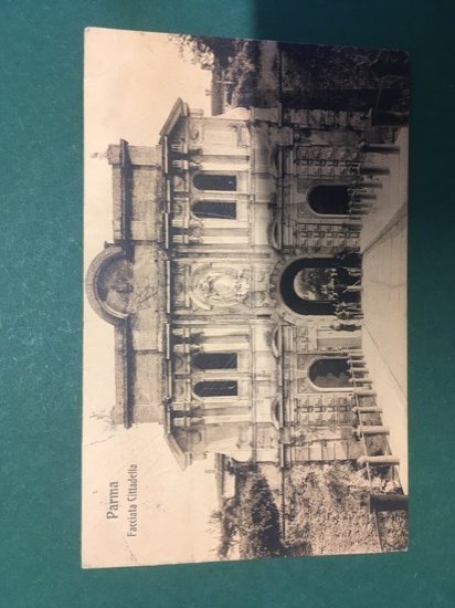 Cartolina Parma - Facciata Cittadella - 1908