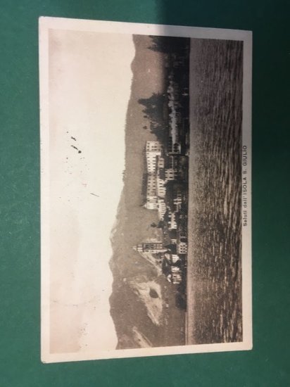 Cartolina Saluti Dall'Isola S. Giulio - 1926