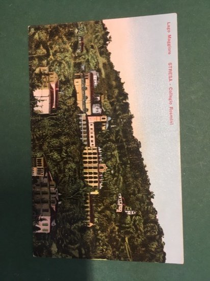 Cartolina Lago Maggiore - Stresa - Collegio Rosmini - 1965 …