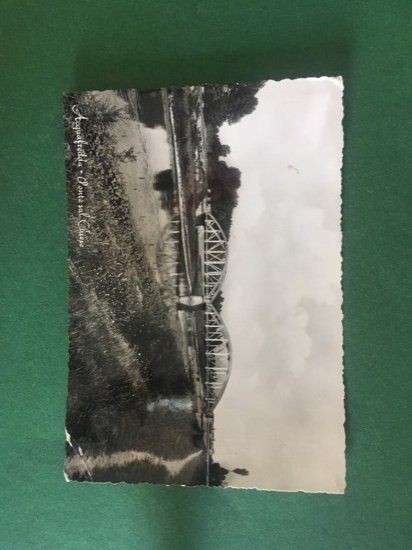 Cartolina Acquafredda - Ponte Sul Chiese - 1958