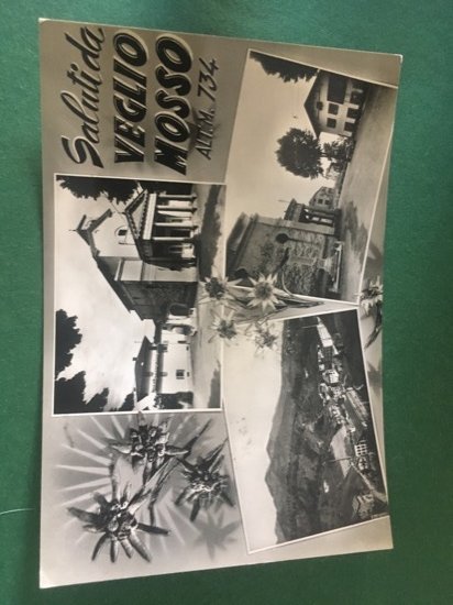 Cartolina Saluti Da Veglio Mosso - 1964