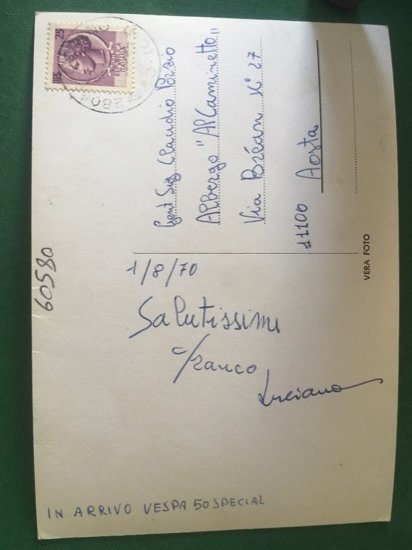 Cartolina Cerano - Chiesa S.Rocco - 1970