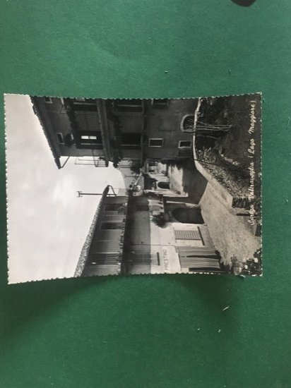 Cartolina Sarigo - Valtrovaglia - Lago Maggiore - Caratteristica Via …