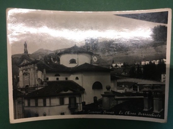 Cartolina San Giovanni Bianco - Bergamo - Chiesa Parrocchiale - …