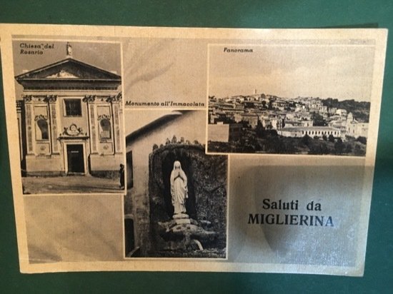 Cartolina Saluti Da Miglierina - Panorama - Chiesa Del Rosario …