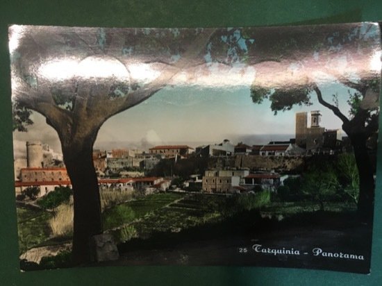 Cartolina Tarquinia - Panorama - 1962