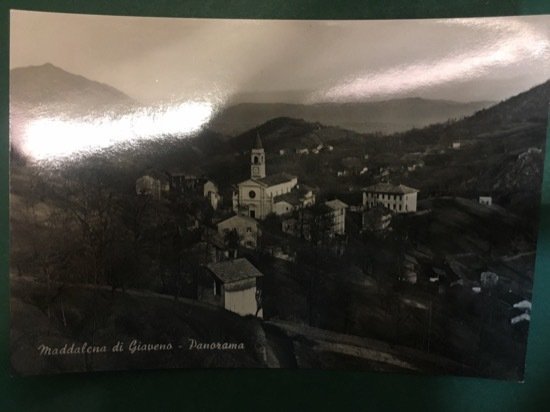 Cartolina Maddalena Giovano - Panorama - 1960 ca.