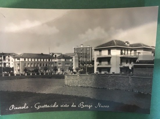 Cartolina Pinerolo - Grattacielo Visto Da Borgo Nuovo - 1960 …