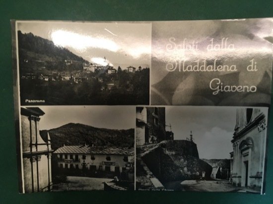 Cartolina Saluti Dalla Maddalena Di Giaveno - 1964