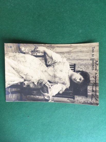 Cartolina Tina Di Lorenzo - 1904 ca.