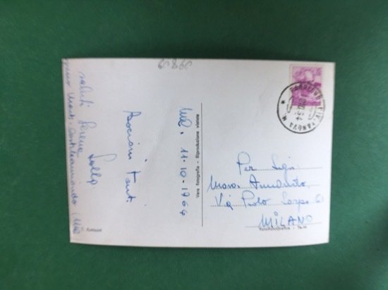 Cartolina CastelRaimondo - Corso Italia - 1964