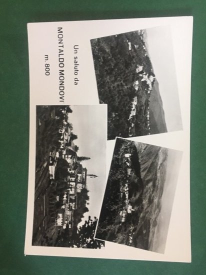 Cartolina Un Saluto Da Montaldo Mondovi m.800 - 1960 ca.