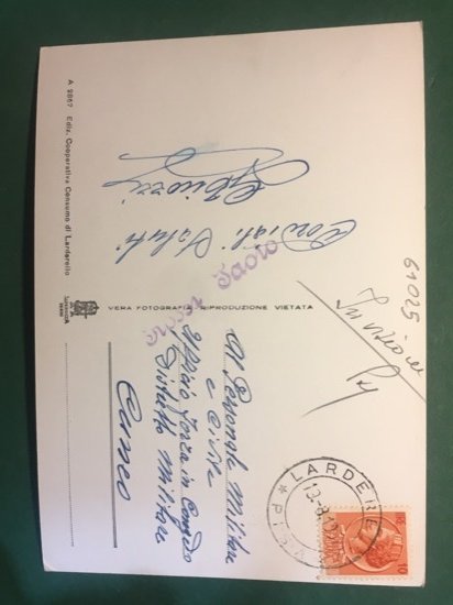Cartolina Lorderemo - Gruppo Di Refrigeranti - 1957