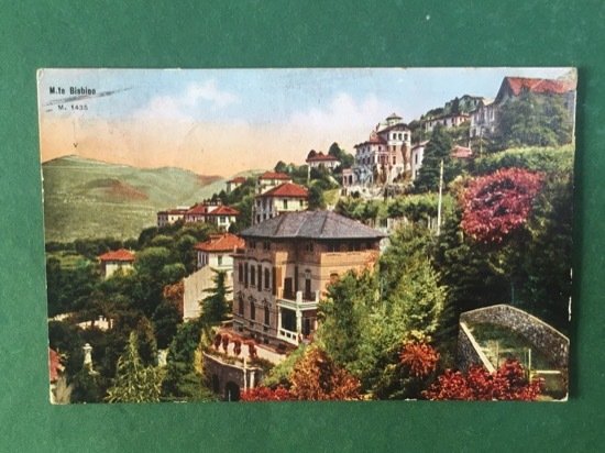 Cartolina Lago Di Como - Brunate - Ville - 1929