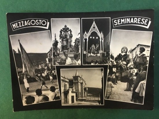 Cartolina Mezzagosto - Seminaresi - 1968