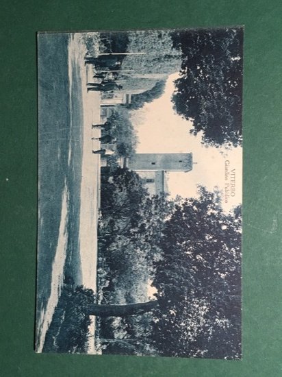 Cartolina Viterbo - Giradini Pubblico - 1930 ca.