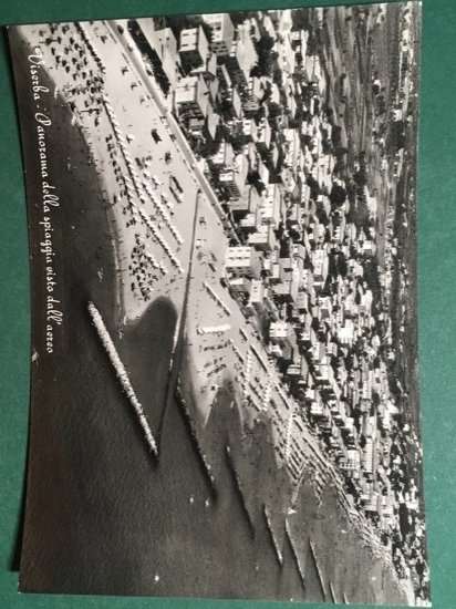 Cartolina Diserba - Panorama Della Spiaggia Visto Dall'aereo - 1960