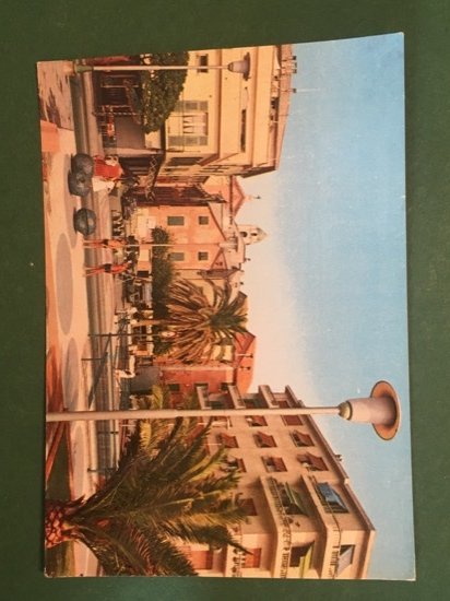 Cartolina Albisola - Piazza Popolo - 1968
