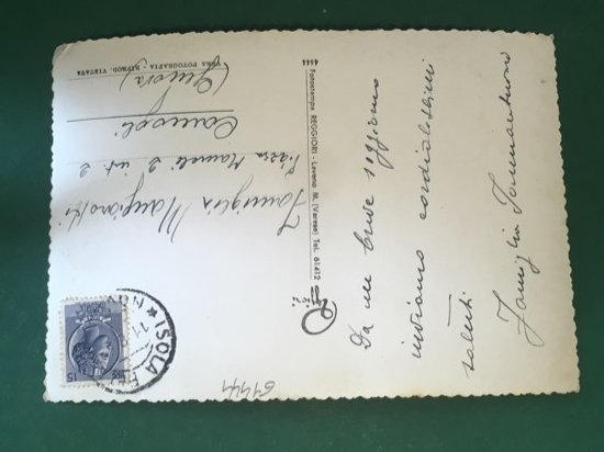 Cartolina Lago Maggiore - Isola Pescatori - 1959 | Immagine Gallery 2