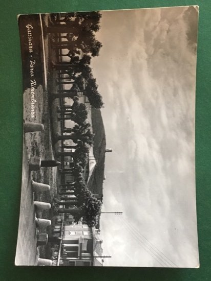 Cartolina Gattinara - Parco Rimembranza - 1960
