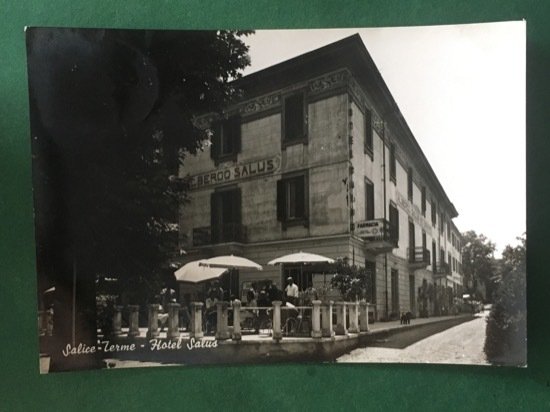 Cartolina Salice Terme - Hotel Salus - 1954