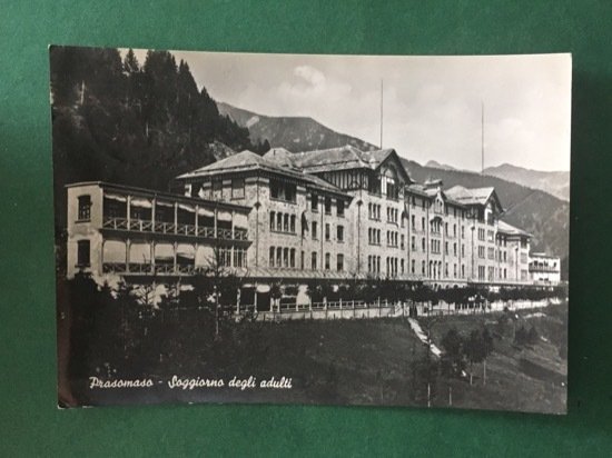 Cartolina Pramaso - Soggiorno Delgi Adulti - 1956