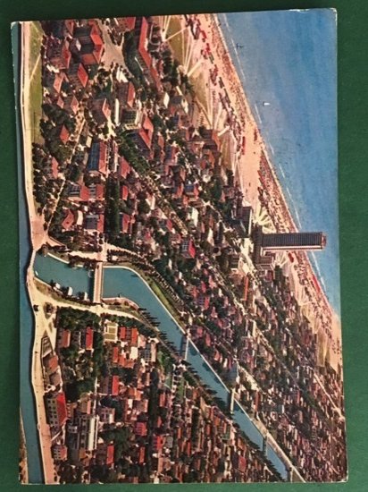 Cartolina Riviera Adriatica - Cesenatico - Particolare Panoramico - 1960