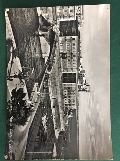 Cartolina Taranto + Nuovo Ponte Girevole - 1960 ca.