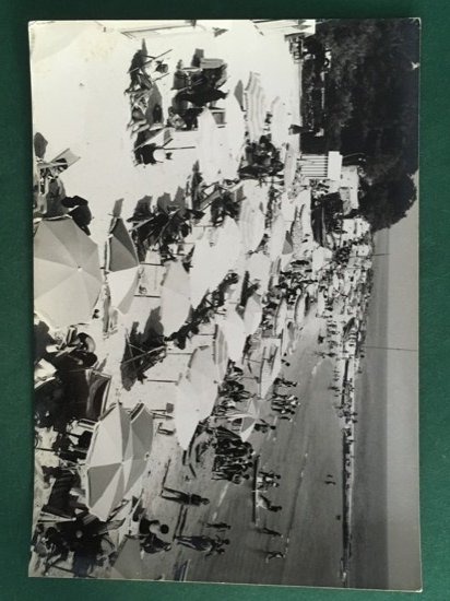 Cartolina Cupramarittima + Spiaggia - 1960 ca.