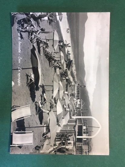 Cartolina Riviera di Levante - Cavi - La Spiaggia - …