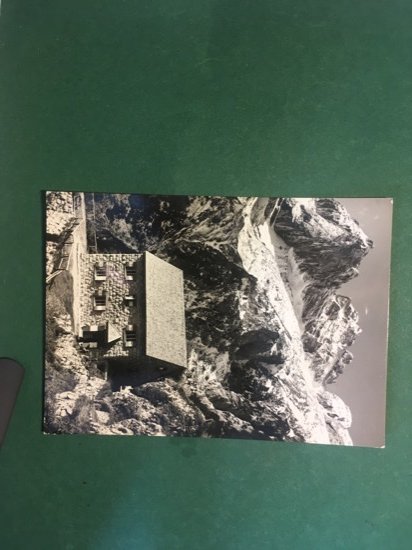 Cartolina Dolomiti - Rifugio Onorio Falier all'Ombretta m.2080 - 1969