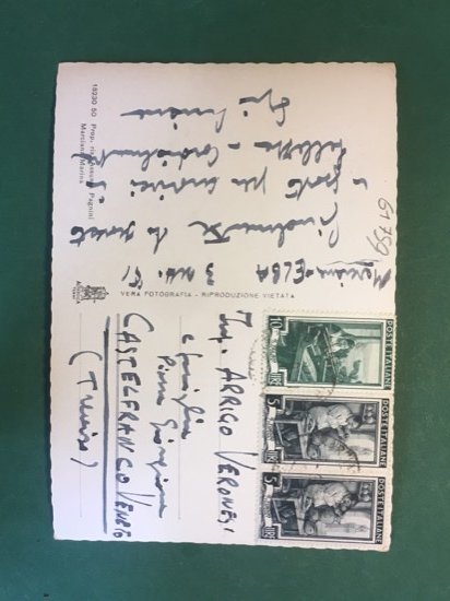 Cartolina Elba Pittoresca - Veduta panoramica di Marciana Marina - …