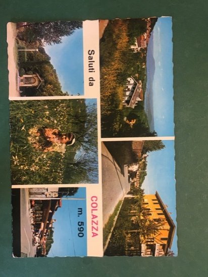 Cartolina Saluti da Colazza - 1970
