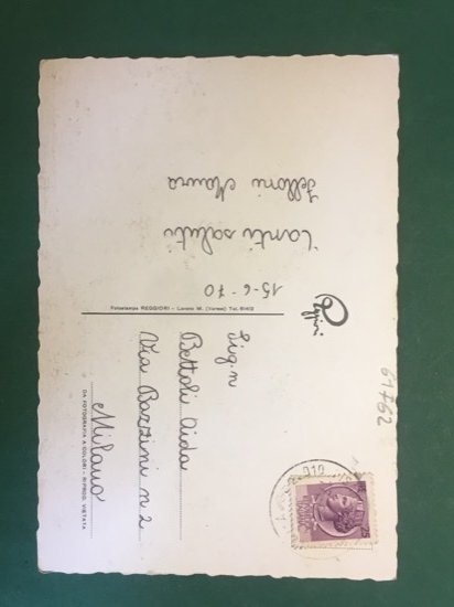 Cartolina Saluti da Colazza - 1970