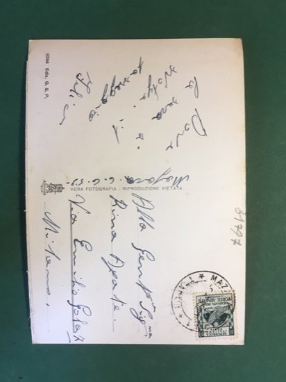 Cartolina Marara Del Vallo - Lungomare e Foce Del Mararo …