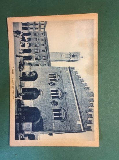 Cartolina Treviso - Palazzo del Trecento - 1947