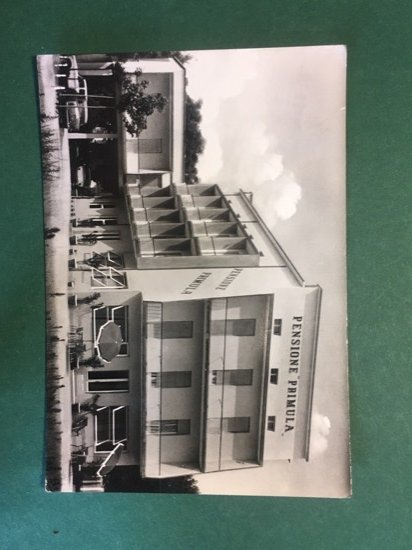 Cartolina Pensione Primula - Viale Milano - Cesenatico - 1963