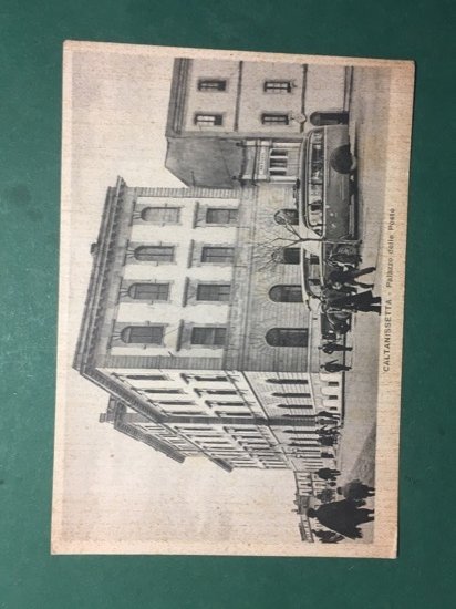 Cartolina Caltanissetta - Palazzo delle Poste - 1942