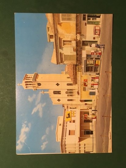 Cartolina Pozzallo - Chiesa della Madona di Portosalvo - 1942
