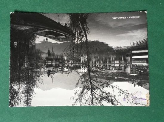 Cartolina Omegna - Panorama - 1957