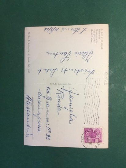 Cartolina S. Dono di Piave - Panorama - 1964