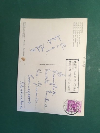 Cartolina Venezia Lido - Hotel Des Bains e Spiaggia - …