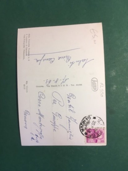 Cartolina S. Lorenzo di Casanuova - Panorama - 1963