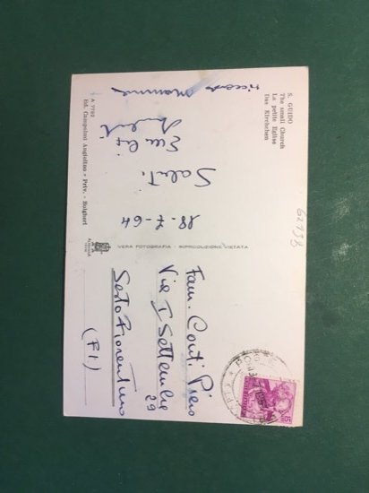 Cartolina S.Guido - LA Chiesetta - 1964